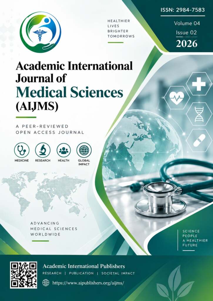 Academic International Journal of Medical Sciences (AIJMS) – 2026 Journal Cover