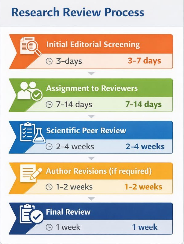Research Review Process Infographic